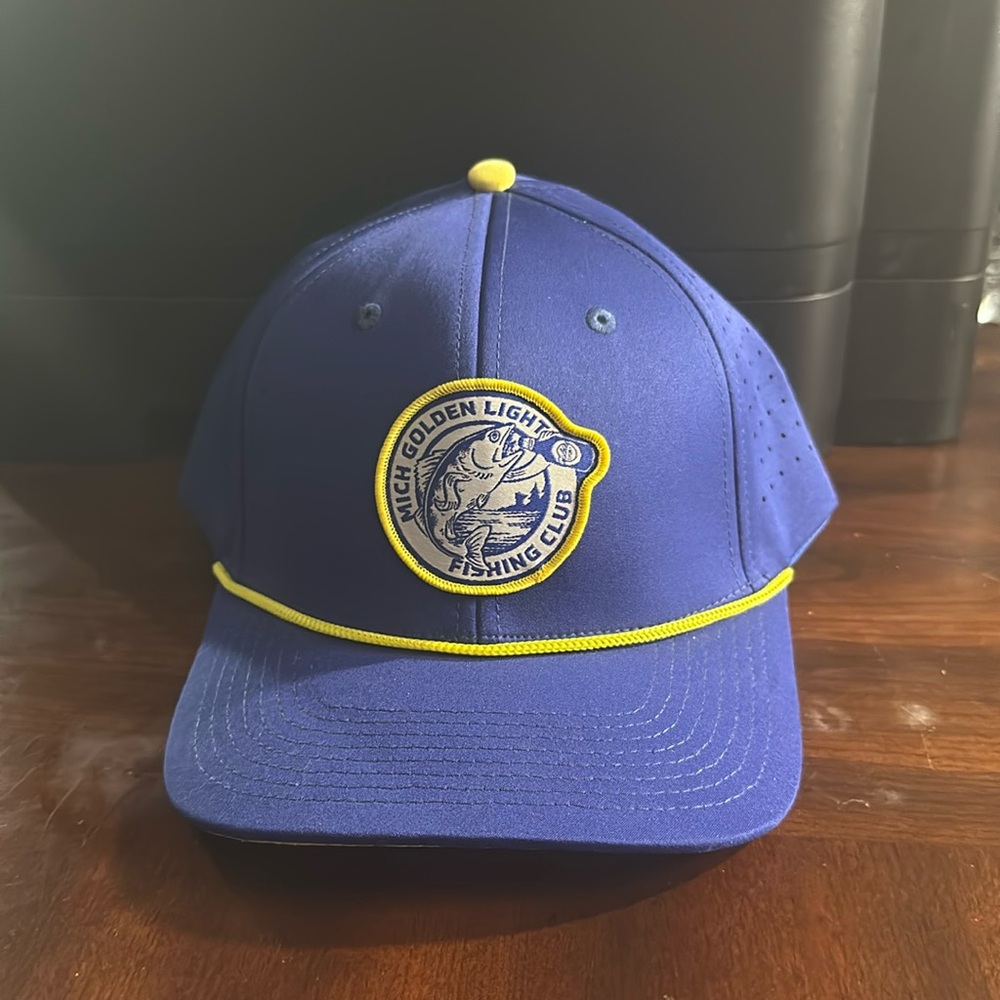 Mich Golden Light fishing club hat